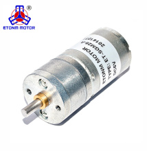 Motor micro del engranaje del metal de 25m m 3v 6v dc con el codificador 12CPR